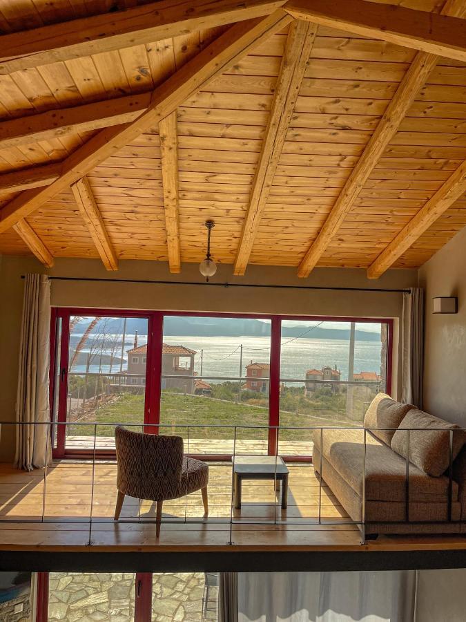 Modern Stone Villas With Swimming Pool Аливерион Екстериор снимка
